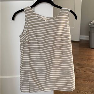 J.Crew open back tank
